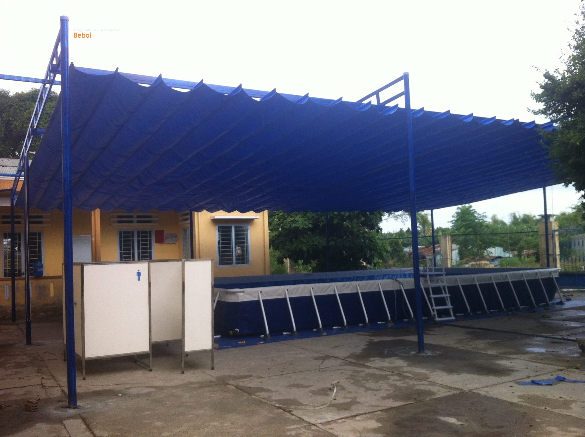 Xử lý nước bể bơi di động bổ sung