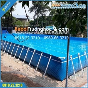 Cách xử lý nước bể bơi thông minh có màu vàng
