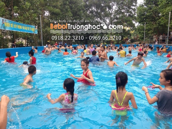 mô hình hồ bơi di dộng gia đình