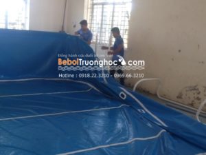 tháo dỡ bể bơi di động