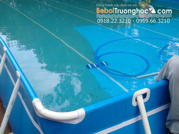 Xử lý nước bể bơi di động