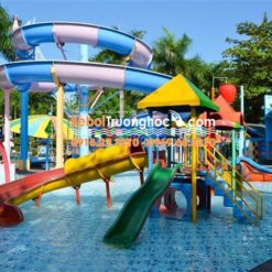 nhà trượt liên hoàn composite