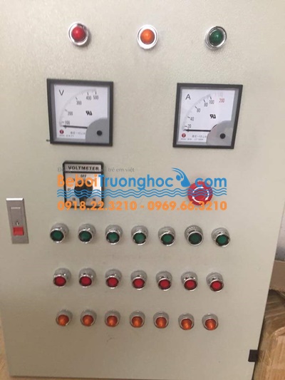 Tủ điện bể bơi di động điều khiển hệ thống lọc nước