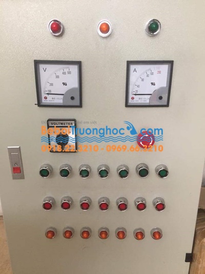 Tủ điện bể bơi di động điều khiển hệ thống lọc nước