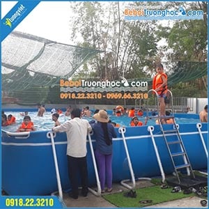 Hồ bơi di động lắp đặt tại Quảng Nam