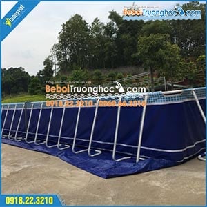 Bể bơi lắp ghép lắp đặt tại Lào Cai