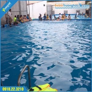 Hồ bơi lắp ghép lắp đặt tại Hậu Giang