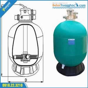 Bình lọc cát bể bơi thông minh