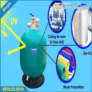 Xử lý nước giếng khoan cho bể bơi di động