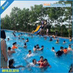 hồ bơi lót bạt